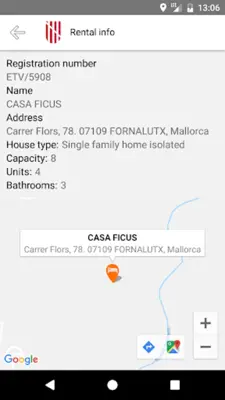 Verificador lloguer turístic android App screenshot 1
